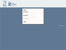 Tablet Screenshot of brokerlogin.ifgnetwork.com